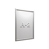 Алюминиевая Клик-рамка A2 (42x59 см) - ПРОФИ-02.А2.Al