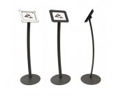 Информационный киоск напольный для iPad черный ГЕРИДОН-01.Bk