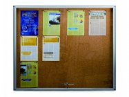 Щит информационный пробковый 1000х1200мм РЕГЕНТ-05.12.Al