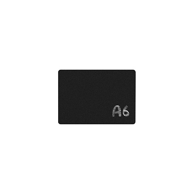Меловая табличка А6 ПИКЧА-01.А6.Bk