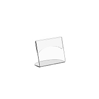 Тейбл-тент 30х40мм горизонтальный прозрачный ЧЕМПИОН-01.30х40Г.Tp -фото