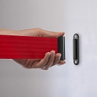 Настенное крепление для ленты ограждения Барьер ФИКСАТОР-10.Bk -фото