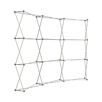 Система мобильная выставочная POP UP 2530х2530мм 3х3 секции каркас СИНГЛ-01.2230х2530.Al -фото