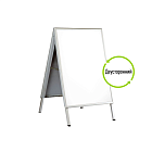 Штендер двусторонний со сменной информацией ВИЗИТ-02.2хА1.Al -фото