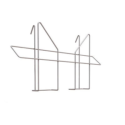 Карман проволочный навесной А3 горизонтальный для перфорации серый ФУЭТЕ-01.А3Г.Gr -фото