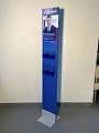 Стойка для информации и буклетов h=1700 Ясень Шимо темный ДЕКА-01.А4/А4.As - фото 4