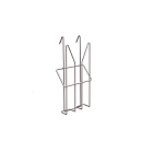 Карман проволочный навесной А5 для перфорации серый ФУЭТЕ-01.А5.Gr -фото