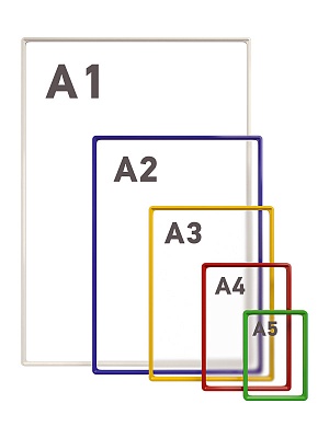 Рамка пластиковая СТИМУЛ-01.А5.Gr серая